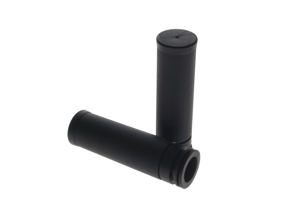 OEM Style Handgrips with Black Rubber. Fits Big Twin 2008-2024 with Throttle-by-Wire - Rollies Speed Shop