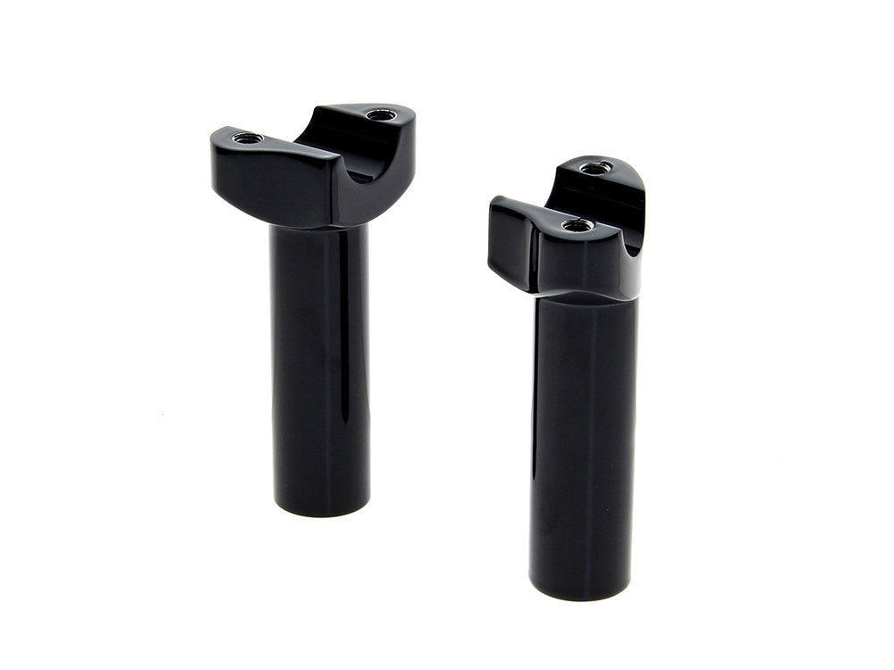 4-1/2in. Straight Risers - Black. Fits 1in. Handlebar. - Rollies Speed Shop