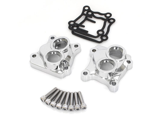 Tappet Covers - Chrome. Fits Twin Cam 1999-2017. - Rollies Speed Shop