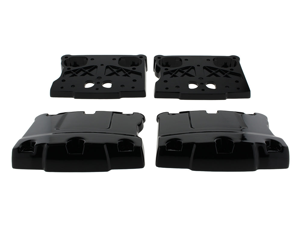 Rocker Covers - Matte Black. Fits Twin Cam 1999-2017 - Rollies Speed Shop