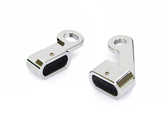 Under Perch Turn Signals - Chrome. Fits Sportster 2014-2021 - Rollies Speed Shop