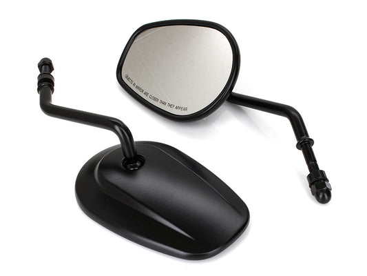 OEM H-D 2003up Style Mirrors - Black - Rollies Speed Shop