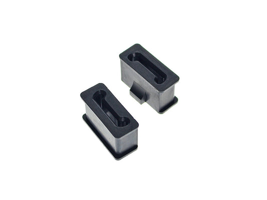 Muffler Hanger Rubber Mounts - Sold as a Pair. Fits Touring Late 1985up. - Rollies Speed Shop