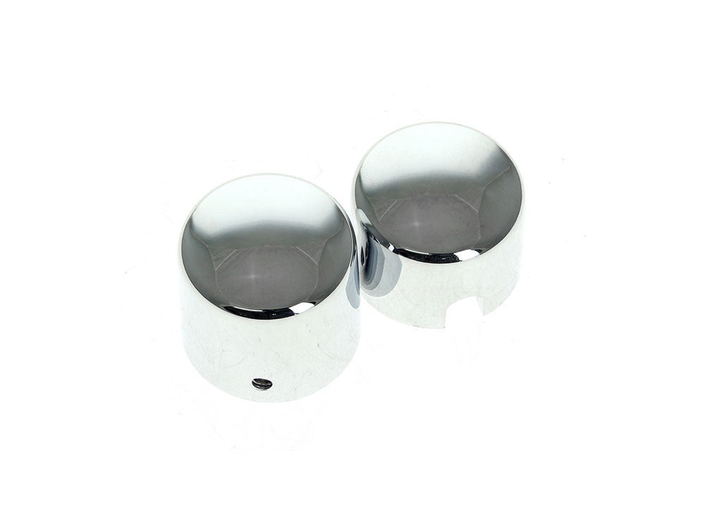 Rear Axle Covers - Chrome. Fits Softail 2000-2007 - Rollies Speed Shop