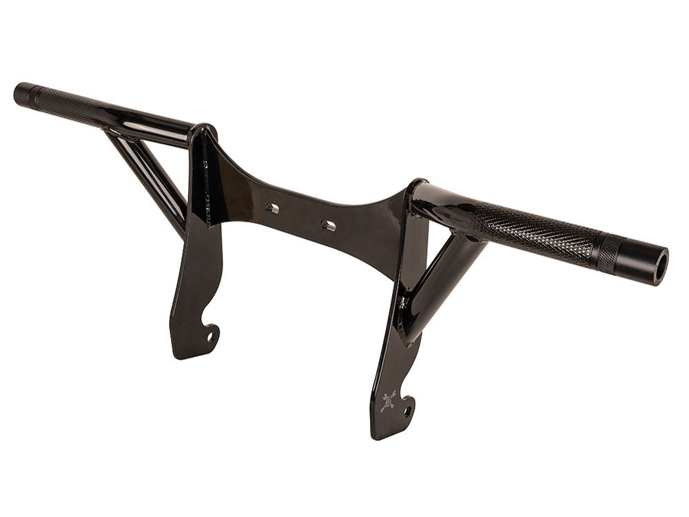 Front Brawler Crash Bar Kit - Black. Fits Touring 2014-2023 - Burly Brand
