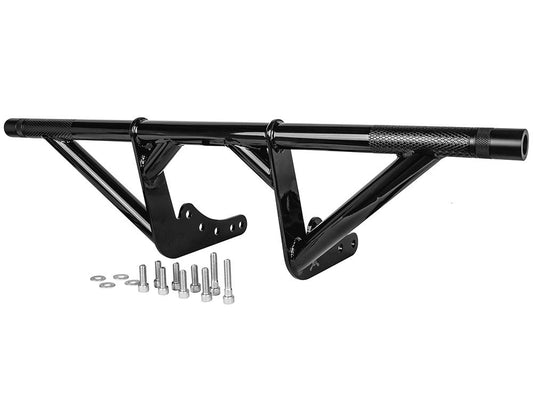 Front Brawler Crash Bar Kit - Black. Fits Softail 2018up - Burly Brand