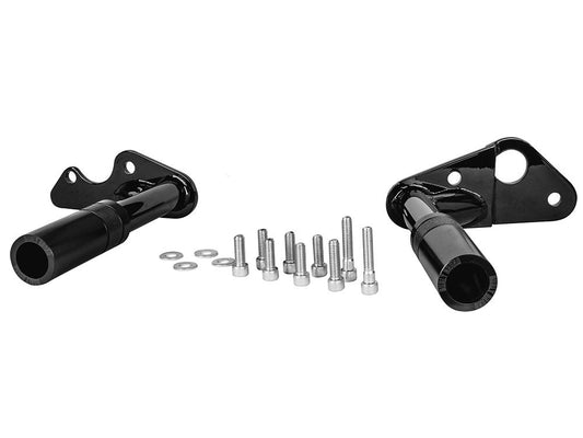 Rear Brawler Crash Bar Kit - Black. Fits Softail 2018-2024 - Burly Brand