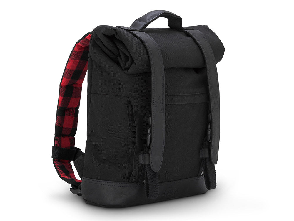 Back Pack - Black Cordura. - Burly Brand