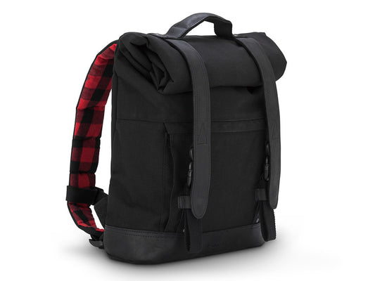 Back Pack - Black Cordura. - Burly Brand