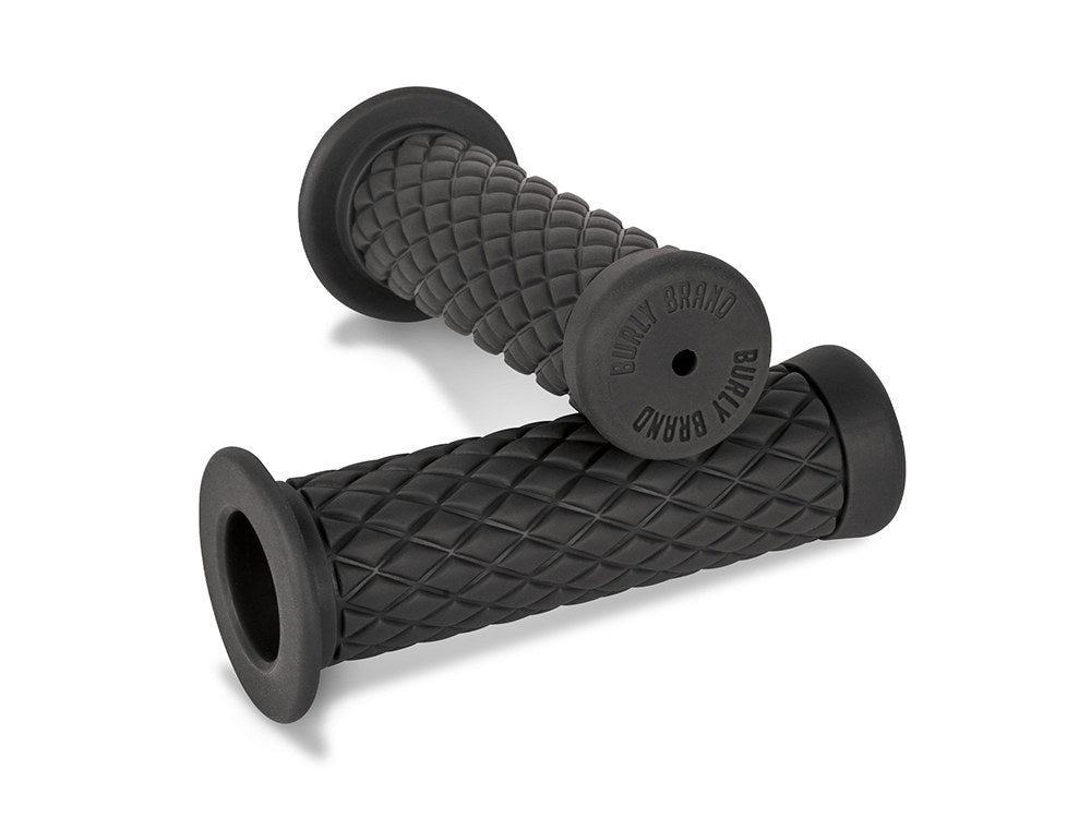 Diamondback Grips - Black. - Burly Brand