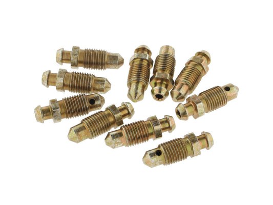 3/8in. unf Caliper Bleed Screw - Pack of 10. - Bender Cycle
