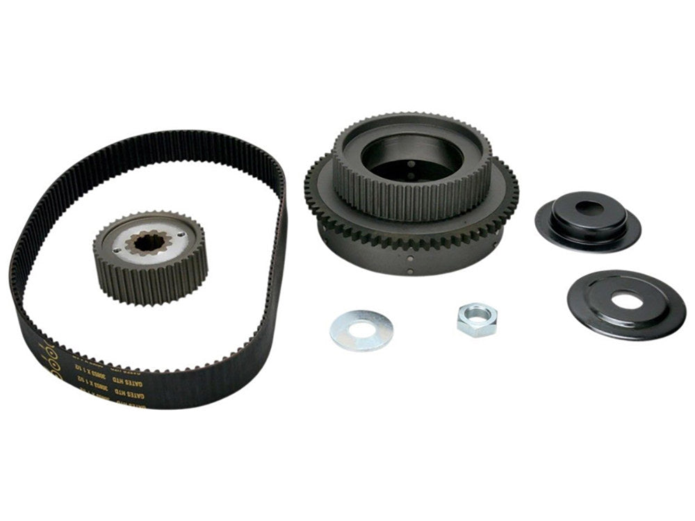 Closed Belt Drive Kit. Fits 4Spd Big Twin 1979-1984 with Rear Chain Drive. - Belt Drives Ltd