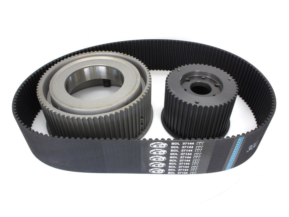 3in. Open Belt Drive Kit. Fits Big Twin 1955-1984. - Belt Drives Ltd