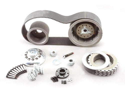 3in. Open Primary Belt Drive Kit. Fits Big Twin 1955-1984. - Belt Drives Ltd