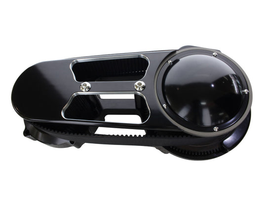 2-3/4in. Open Primary Belt Drive Kit - Black. Fits Softail 2007-2017 & Dyna 2006-2017. - Belt Drives Ltd