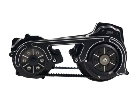 2in. Open Primary Belt Drive Kit - Black. Fits Fat Boy & Breakout 2018up. - Belt Drives Ltd