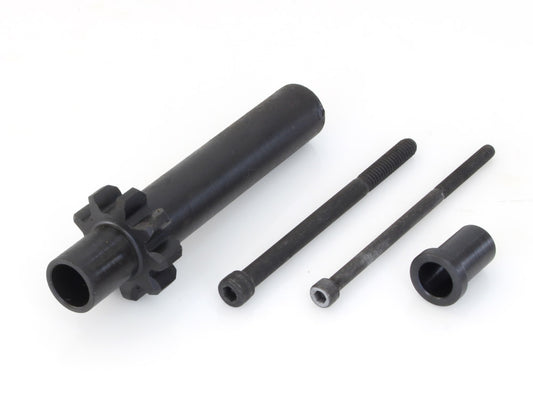 Starter Pinion Gear with 1in. Extended Length Offset. Fits Wide Tyre Models. - Belt Drives Ltd