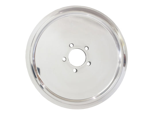 70 Tooth x 1.5in. Solid Rear Pulley - Polished. Fits Big Twin 1980-1999 with 1-1/2in. Wide Belt. - Belt Drives Ltd