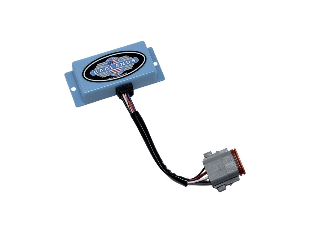 Plug-n-Play ATS Self Cancelling Turn Signal Module. Fits Touring 1993-1996 & Sportster 1994-1996 with Deutsch 12 Pin Male Plug - Badlands