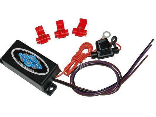 Hard Wired CanBus Load Equalizer. Fits Front Turn Signals on Softail 2011up, Dyna 2012up & all H-D 2014up. - Badlands