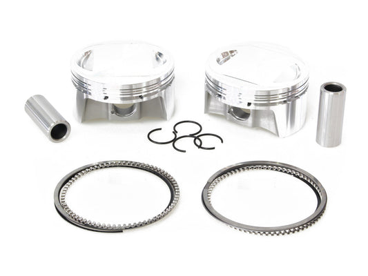 Std Pistons with 10.0:1 Compression Ratio. Fits Big Twin 1999-2006 with 88ci to 98ci Big Bore Twin Cam Engine. - CP Carrillo Pistons
