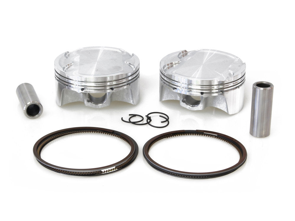 Std Pistons with 12.0:1 Compression Ratio. Fits V-Rod 2002-2007 Stock Bore/Stock Stroke. - CP Carrillo Pistons