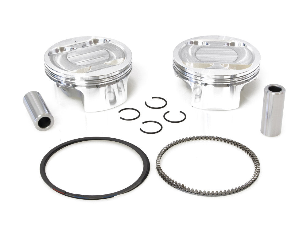 Std Pistons with 11.0:1 Compression Ratio. Fits Milwaukee-Eight 2017up with Screamin Eagle 131ci Engine. - CP Carrillo Pistons