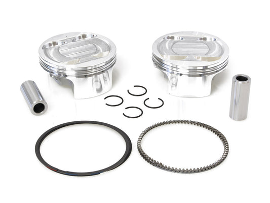 Std Pistons with 11.0:1 Compression Ratio. Fits Milwaukee-Eight 2017up with Screamin Eagle 131ci Engine. - CP Carrillo Pistons
