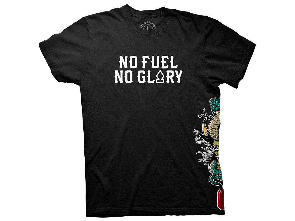 Crooked Clubhouse Black Gassed Short Sleeve Tee. X-Large. - Crooked Clubhouse