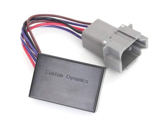 Plug-n-Play ATS Self Cancelling Turn Signal Module. Fits Softail. Dyna Touring & Sportster 1996-2003. - Custom Dynamics