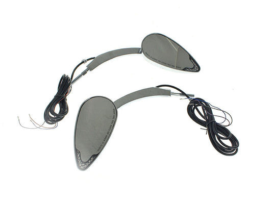 LED Mirrors Run/Turn - Chrome. - Custom Dynamics