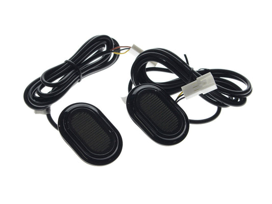 Plugz Antenna Grommet LED's. Smoked Lens & Black Housing. Fits Street Glide 2014up, Road Glide Special 2015up, Road King Special 2017up - Custom Dynamics