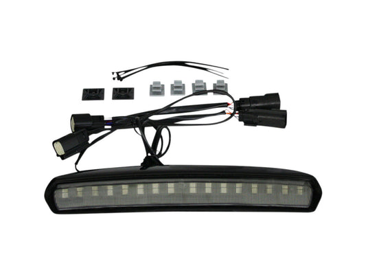 LED High Mount Tour Pak Light - Black Housing, Smoke Lens. Fits Touring 2014up. - Custom Dynamics