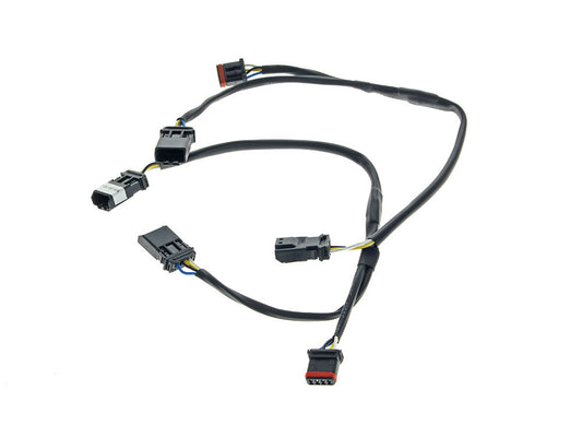 Wiring Adapter - Run/Turn Signal Mirrors. Fits Softail 2018up, Road King 2014up & Road Glide 2014-2023 - Custom Dynamics