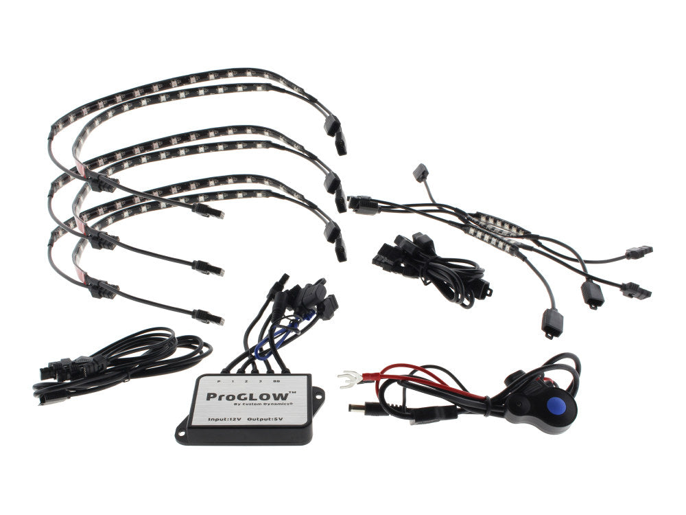 ProGlow Bluetooth Engine, Ground Effects & Saddelbag Accent Light Kit - Custom Dynamics