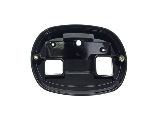 Taillight Base Plate - Black Fits Heritage, Low Rider S & ST 2018up - Custom Dynamics