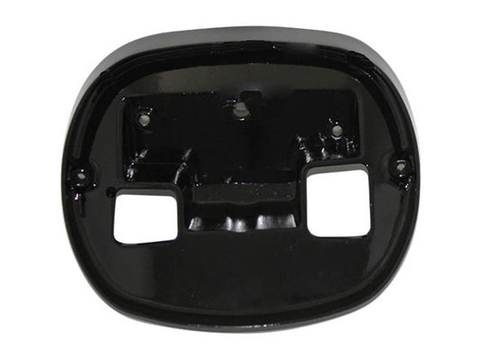 Taillight Base Plate for HD Taillight - Black. Fits Twin Cam 1999-2017 OEM Fenders - Custom Dynamics