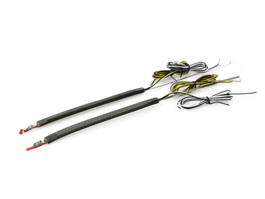 56mm Fork TruWrapz. Amber Turn, White Run with Smoke Lens. - Custom Dynamics
