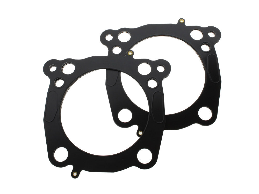 Head & Base Gasket Set. 0.040in. MLS Head Gasket, 0.014in. Base. Fits Touring 2017-2024 & Softail 2018-2024 with OEM 107 to 124 or OEM 114 to 128 & 4.250in. Big Bore Kit. - Cometic Gaskets