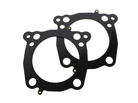 Head & Base Gasket Set. 0.040in. MLS Head Gasket, 0.014in. Base. Fits Touring 2017-2024 & Softail 2018-2024 with OEM 107 to 124 or OEM 114 to 128 & 4.250in. Big Bore Kit. - Cometic Gaskets