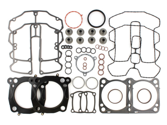 Top End Gasket Kit with 0.030in. Multi-Layer Steel MLS Head Gaskets. Fits Touring 2017-2024 & Softail 2018-2024 with 107 to 114 or 114 to 117 & 4.075in. Big Bore Kit. - Cometic Gaskets