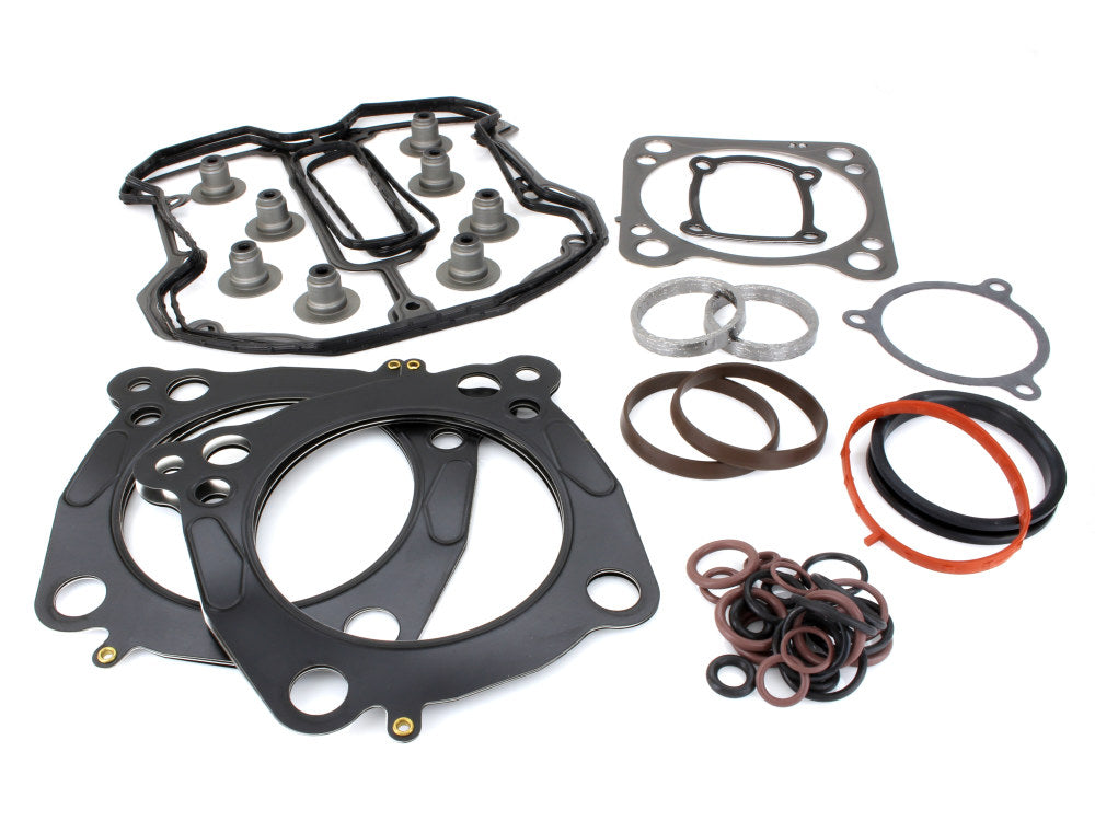 Top End Gasket Kit with 0.040in. Multi-Layer Steel MLS Head Gaskets. Fits Touring 2017-2024 & Softail 2018-2024 with 107 to 114 or 114 to 117 & 4.075in. Big Bore Kit. - Cometic Gaskets