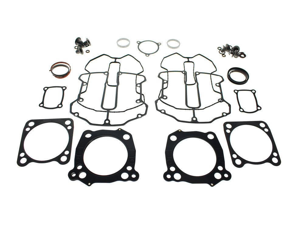 Top End Gasket Kit with 0.032in. Multi-Layer-Xtreme MLX Head Gaskets. Fits Touring 2017-2024 & Softail 2018-2024 with 107 to 124 or 114 to 128 4.250in. Big Bore Kit. - Cometic Gaskets