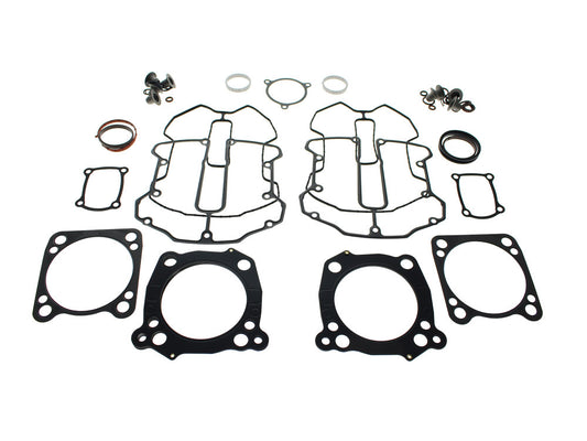 Top End Gasket Kit with 0.032in. Multi-Layer-Xtreme MLX Head Gaskets. Fits Touring 2017-2024 & Softail 2018-2024 with 107 to 124 or 114 to 128 4.250in. Big Bore Kit. - Cometic Gaskets