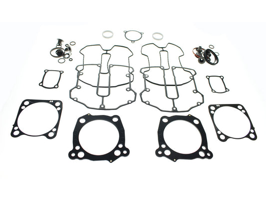 Top End Gasket Kit with 0.040in. Multi-Layer-Xtreme MLX Head Gaskets. Fits Touring 2017-2024 & Softail 2018-2024 fitted with 4.500in. Big Bore Kit. - Cometic Gaskets