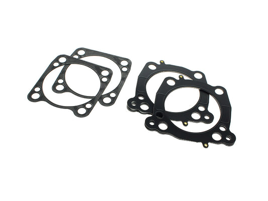 0.040in. Thick Cylinder Head & Base 0.014in. Gasket set. Fits Touring 2017up & Softail 2018up with OEM 114ci/117ci to 128ci & 4.250in. Big Bore Kit. - Cometic Gaskets