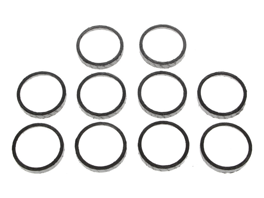 Tapered Exhaust Gasket - Pack of 10. Fits Big Twin 1984up & Sportster 1986-21. - Cometic Gaskets