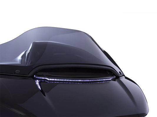LED Lighted Vent Trim - Black. Fits Road Glide 2015-2023 - Ciro3D