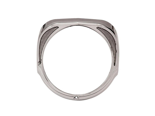 Fang LED Headlight Bezel with White Running Lights - Chrome. Fits Touring 2014-2023 - Ciro3D