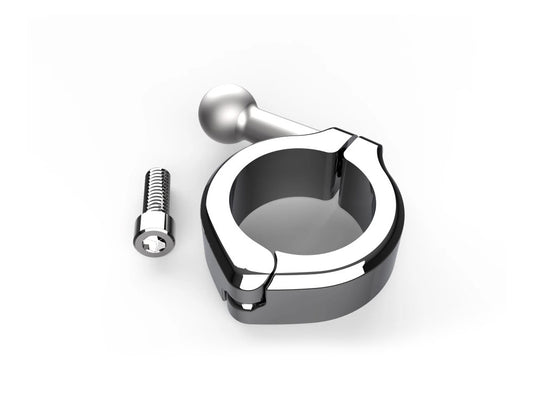 Bar Mount Clamp - Chrome. Fits 1-1/4in. Bar - Ciro3D